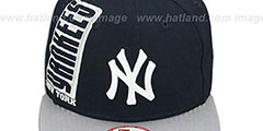 Yankees RALLYMARK SNAPBACK Navy-Grey Hat by New Era - 2nd View