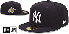 Yankees 1996 WORLD SERIES SIDE-PATCH UP Fitted Hat by New Era - 2nd View