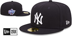 Yankees 1998 WORLD SERIES SIDE-PATCH UP Fitted Hat by New Era - 2nd View