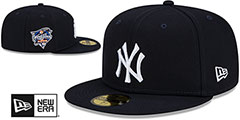 Yankees 2000 WORLD SERIES SIDE-PATCH UP Fitted Hat by New Era - 2nd View