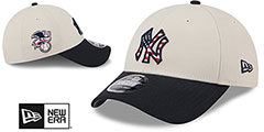 Yankees 2024 JULY 4TH STARS N STRIPES STRETCH SNAP Hat by New Era - 2nd View