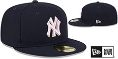 Yankees 2024 MOTHERS DAY Fitted Hat by New Era - 2nd View