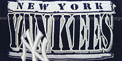 Yankees 2T STILL BREAKIN SNAPBACK Navy-Grey Hat by New Era - 2nd View