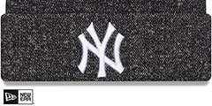 Yankees BANNER Knit Beanie Hat by New Era - 2nd View