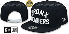 Yankees BRONX BOMBERS SNAPBACK Navy Hat by New Era - 2nd View