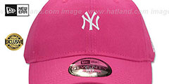 Yankees MINI BEACHIN STRAPBACK French Rose Hat by New Era - 2nd View