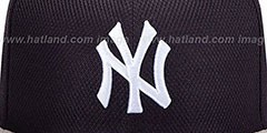 Yankees MLB DIAMOND ERA 59FIFTY Navy-Grey BP Hat by New Era - 2nd View