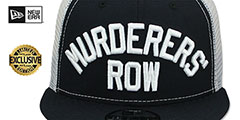 Yankees MURDERERS ROW MESH-BACK SNAPBACK Navy-White Hat by New Era - 2nd View