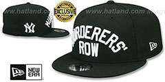 Yankees MURDERERS ROW SNAPBACK Black Hat by New Era - 2nd View