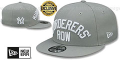 Yankees MURDERERS ROW SNAPBACK Light Grey Hat by New Era - 2nd View