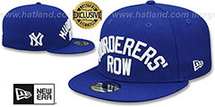 Yankees MURDERERS ROW SNAPBACK Royal Hat by New Era - 2nd View