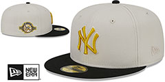 Yankees TWO-TONE STONE Fitted Hat by New Era - 2nd View