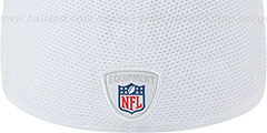 49ers 2013 NFL TRAINING FLEX White Hat by New Era - 3rd View