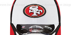 49ers 2014 NFL TRAINING FLEX White Hat by New Era - 3rd View