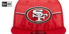 49ers 2023 NFL TRAINING CAMP SNAPBACK Hat by New Era - 3rd View