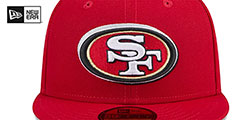 49ers 2024 NFL DRAFT Red Fitted Hat by New Era - 3rd View