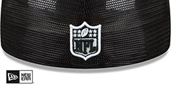 49ers TEAM-BASIC TRUCKER Black-White Fitted Hat by New Era - 3rd View