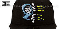 66ers COPA Black Fitted Hat by New Era - 3rd View