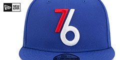 76ers 24-25 ALTERNATE CITY-EDITION SNAPBACK Hat by New Era - 3rd View