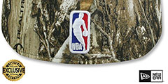 76ers NBA TEAM-BASIC Realtree Camo Fitted Hat by New Era - 3rd View