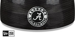 Alabama TEAM-BASIC TRUCKER Black-White Fitted Hat by New Era - 3rd View