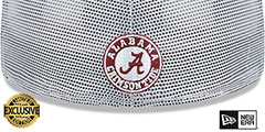 Alabama TEAM-BASIC TRUCKER White Fitted Hat by New Era - 3rd View