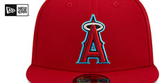 Angels 2023 FATHERS DAY Fitted Hat by New Era - 3rd View