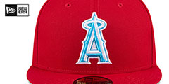 Angels 2024 FATHERS DAY Fitted Hat by New Era - 3rd View