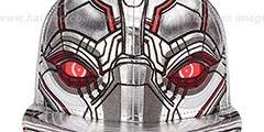 Armor Ultron CHARACTER FACE Silver Fitted Hat by New Era - 3rd View