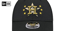 Astros 2024 ARMED FORCES STARS N STRIPES STRETCH SNAP Hat by New Era - 3rd View