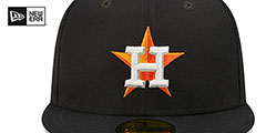 Astros BANNER SIDE-PATCH Navy Fitted Hat by New Era - 3rd View