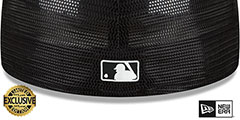 Astros BATTING PRACTICE TRUCKER Black-White Fitted Hat by New Era - 3rd View