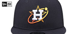 Astros CITY CONNECT TRUCKER SNAPBACK Navy Hat by New Era - 3rd View