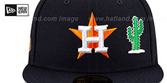 Astros CITY TRANSIT Navy Fitted Hat by New Era - 3rd View