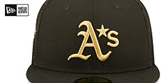 Athletics 2022 MLB ALL-STAR GAME Black Fitted Hat by New Era - 3rd View