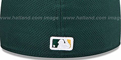 Athletics MLB DIAMOND ERA 59FIFTY Green-Gold BP Hat by New Era - 3rd View