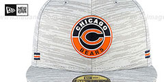 Bears 2020 ONFIELD STADIUM Heather Grey Fitted Hat by New Era - 3rd View