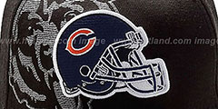 Bears NFL BLACK-CLASSIC FLEX Hat by New Era - 3rd View