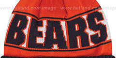 Bears REP-UR-TEAM Knit Beanie Hat by New Era - 3rd View