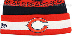 Bears REPEATER SCRIPT Knit Beanie Hat by New Era - 3rd View