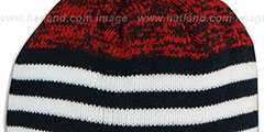 Bears SNOWFALL STRIPE Knit Beanie Hat by New Era - 3rd View