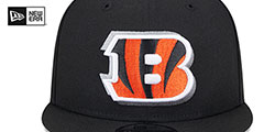 Bengals 2024 NFL DRAFT SNAPBACK Black Hat by New Era - 3rd View