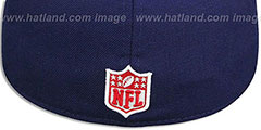 Bengals USA WAVING-FLAG Navy Fitted Hat by New Era - 3rd View