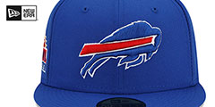 Bills 1988 PRO BOWL SIDE-PATCH Royal Fitted Hat by New Era - 3rd View