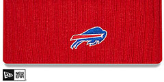 Bills 2022 NFL ALTERNATE SIDELINE Knit Beanie Hat by New Era - 3rd View