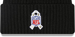 Bills 2022 SALUTE-TO-SERVICE Knit Beanie Hat by New Era - 3rd View