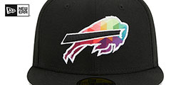 Bills 2023 ONFIELD CRUCIAL CATCH Fitted Hat by New Era - 3rd View