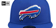 Bills 2024 NFL DRAFT Royal Fitted Hat by New Era - 3rd View