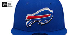 Bills 2024 NFL DRAFT SNAPBACK Royal Hat by New Era - 3rd View