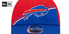 Bills DASHMARK SIDELINE SNAPBACK Red-Royal Hat by New Era - 3rd View